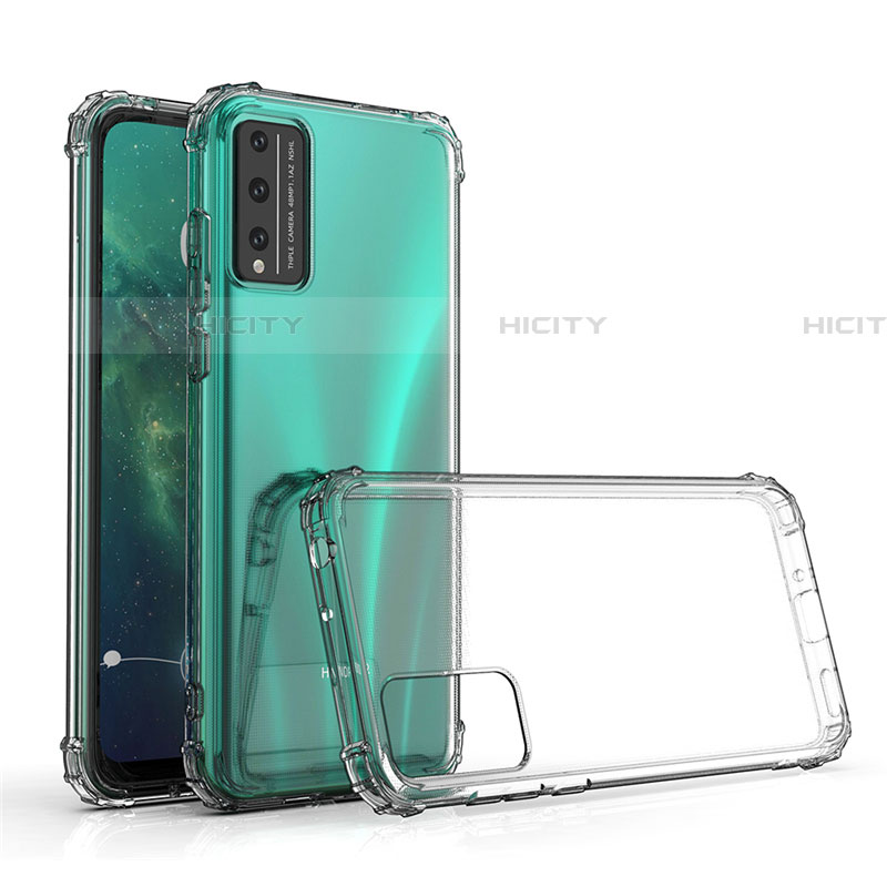 Silikon Schutzhülle Ultra Dünn Tasche Durchsichtig Transparent T02 für Huawei Honor Play4T Pro Klar