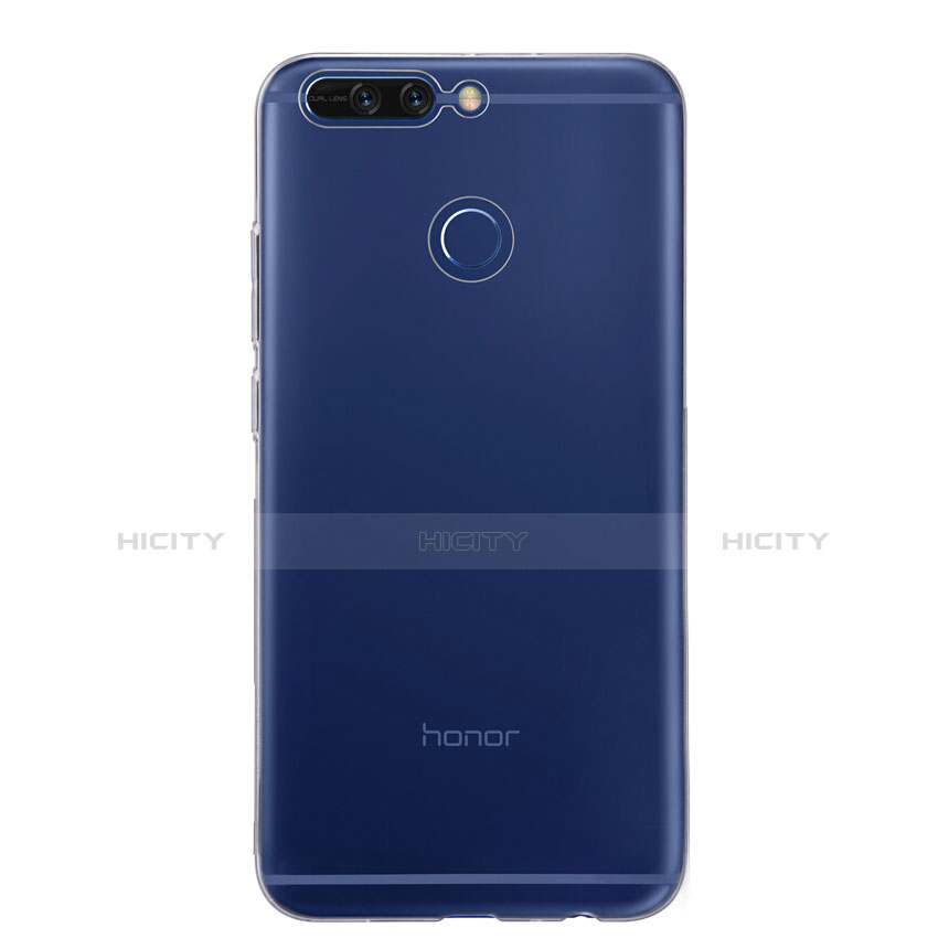 Silikon Schutzhülle Ultra Dünn Tasche Durchsichtig Transparent T02 für Huawei Honor V9 Klar