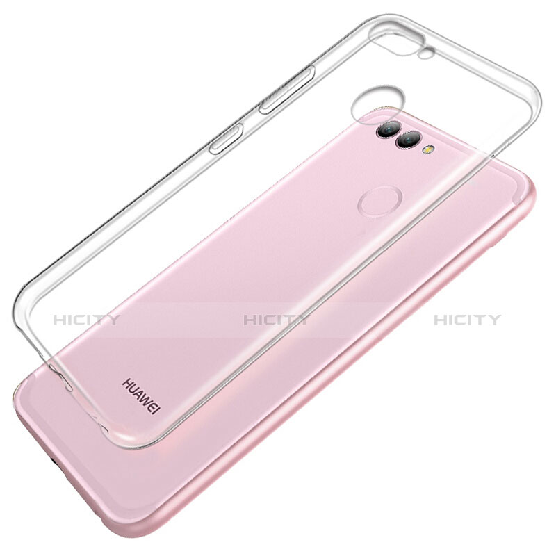 Silikon Schutzhülle Ultra Dünn Tasche Durchsichtig Transparent T02 für Huawei Nova 2 Plus Klar