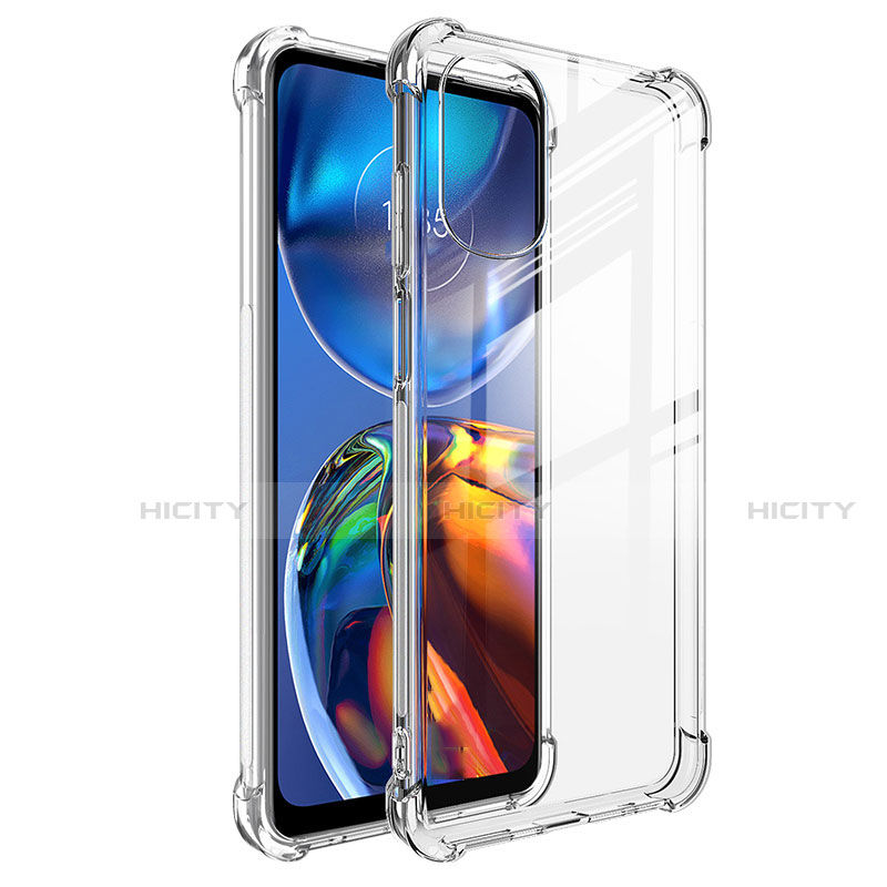 Silikon Schutzhülle Ultra Dünn Tasche Durchsichtig Transparent T02 für Motorola Moto Edge X30 5G Klar