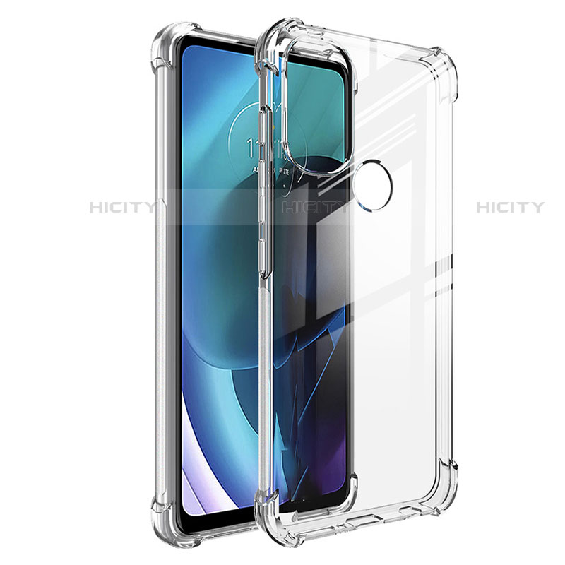 Silikon Schutzhülle Ultra Dünn Tasche Durchsichtig Transparent T02 für Motorola Moto G Play (2023) Klar