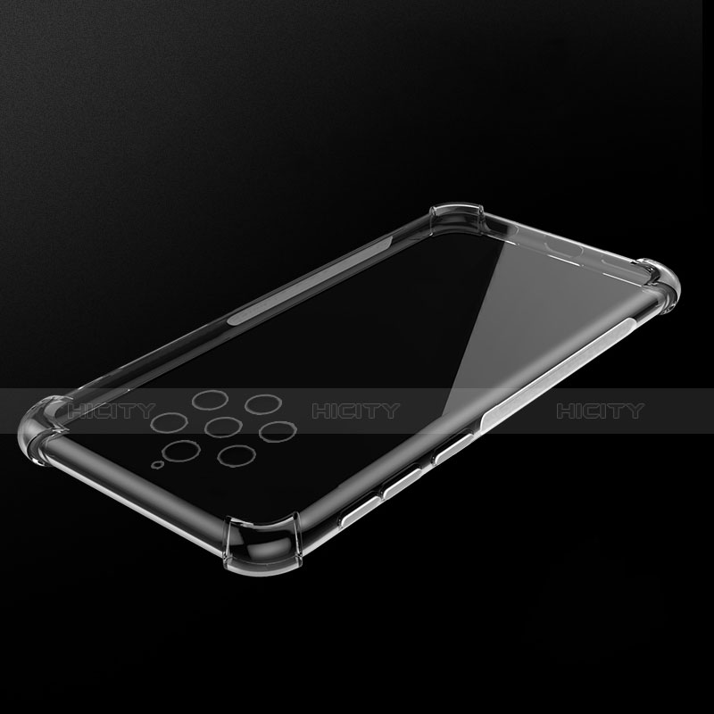 Silikon Schutzhülle Ultra Dünn Tasche Durchsichtig Transparent T02 für Nokia 9 PureView Klar