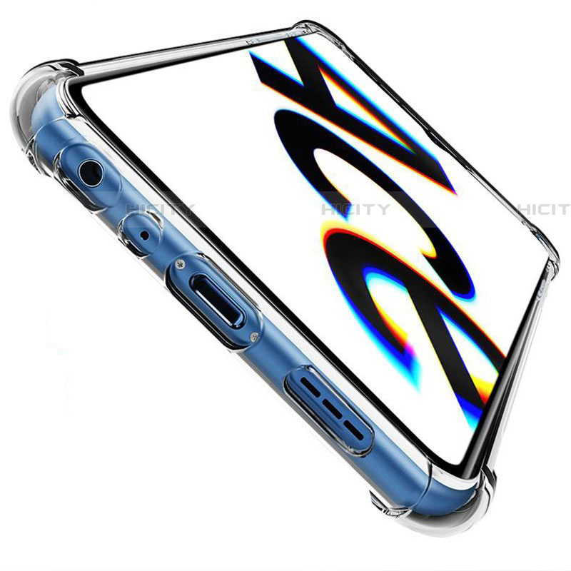 Silikon Schutzhülle Ultra Dünn Tasche Durchsichtig Transparent T02 für Oppo Reno Ace Klar