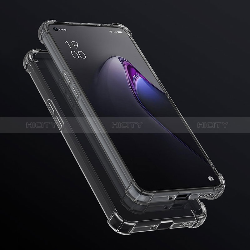 Silikon Schutzhülle Ultra Dünn Tasche Durchsichtig Transparent T02 für Oppo Reno9 Pro+ Plus 5G Klar