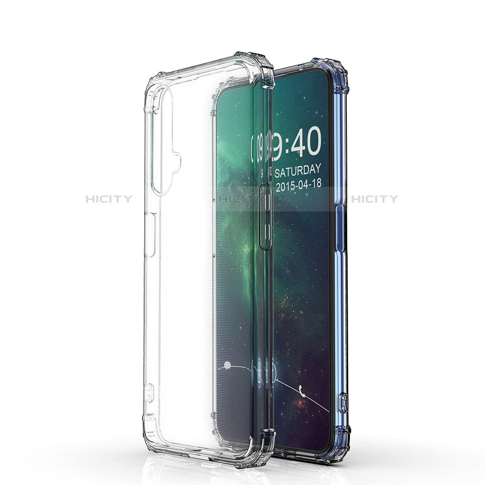 Silikon Schutzhülle Ultra Dünn Tasche Durchsichtig Transparent T02 für Realme X50m 5G Klar