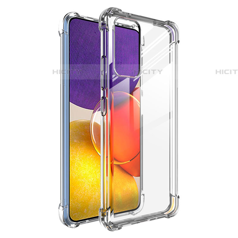 Silikon Schutzhülle Ultra Dünn Tasche Durchsichtig Transparent T02 für Samsung Galaxy A05s Klar