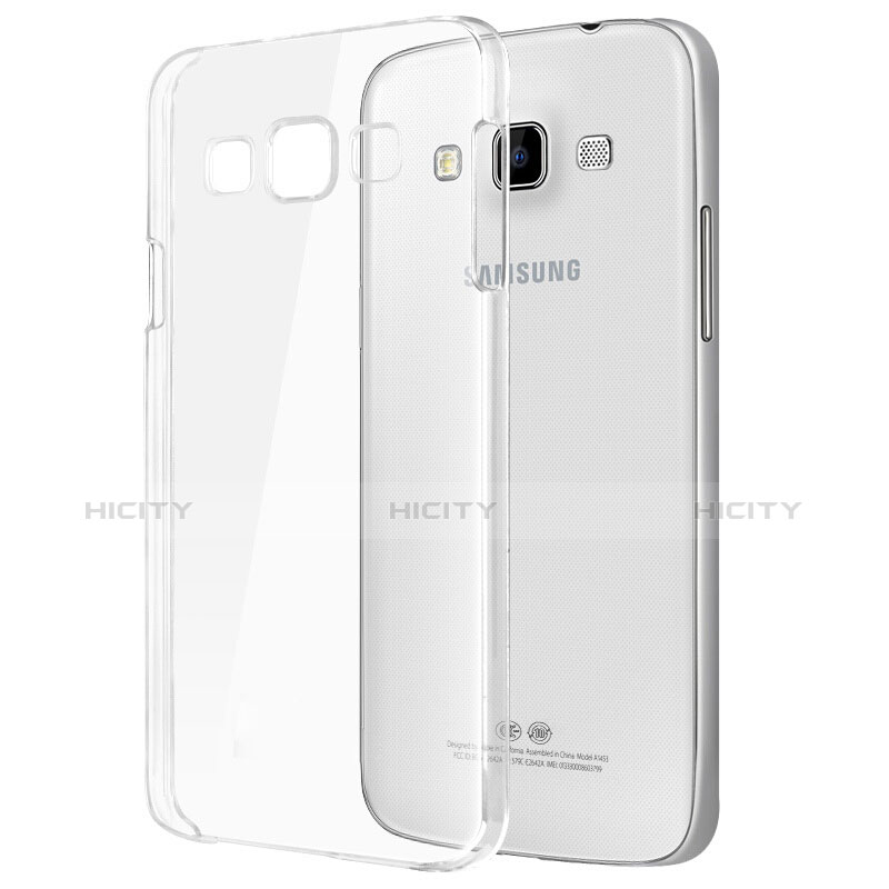 Silikon Schutzhülle Ultra Dünn Tasche Durchsichtig Transparent T02 für Samsung Galaxy A3 SM-300F Klar groß