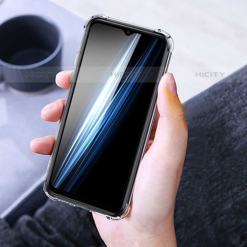 Silikon Schutzhülle Ultra Dünn Tasche Durchsichtig Transparent T02 für Samsung Galaxy M01 Klar