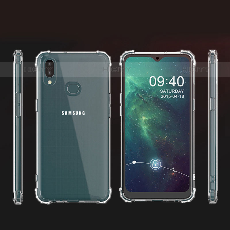 Silikon Schutzhülle Ultra Dünn Tasche Durchsichtig Transparent T02 für Samsung Galaxy M01s Klar