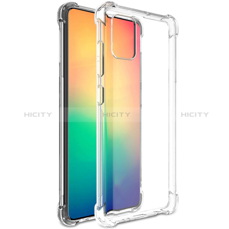 Silikon Schutzhülle Ultra Dünn Tasche Durchsichtig Transparent T02 für Samsung Galaxy M40S Klar