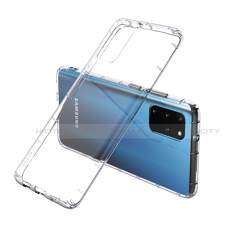 Silikon Schutzhülle Ultra Dünn Tasche Durchsichtig Transparent T02 für Samsung Galaxy S20 Plus 5G Klar