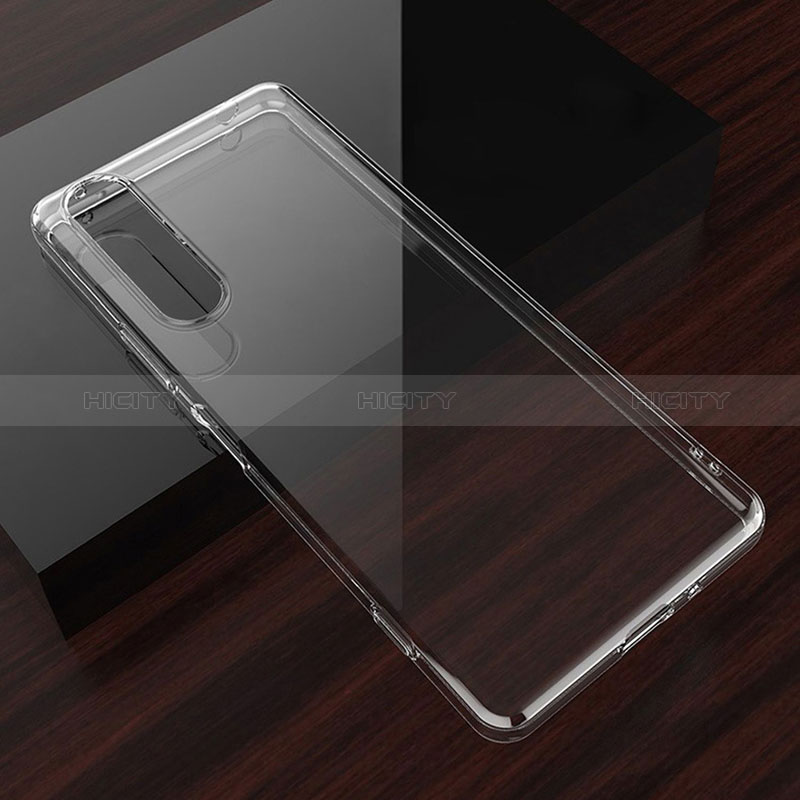 Silikon Schutzhülle Ultra Dünn Tasche Durchsichtig Transparent T02 für Sony Xperia 10 IV Klar