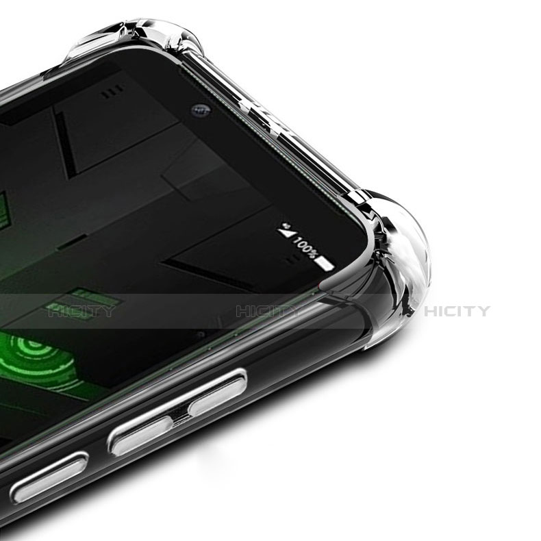 Silikon Schutzhülle Ultra Dünn Tasche Durchsichtig Transparent T02 für Xiaomi Black Shark Helo Klar