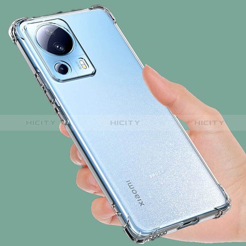 Silikon Schutzhülle Ultra Dünn Tasche Durchsichtig Transparent T02 für Xiaomi Mi 12 Lite NE 5G Klar Plus