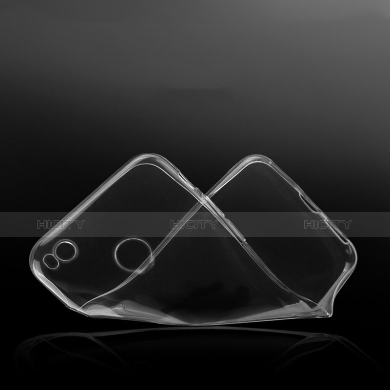 Silikon Schutzhülle Ultra Dünn Tasche Durchsichtig Transparent T02 für Xiaomi Mi 4S Klar