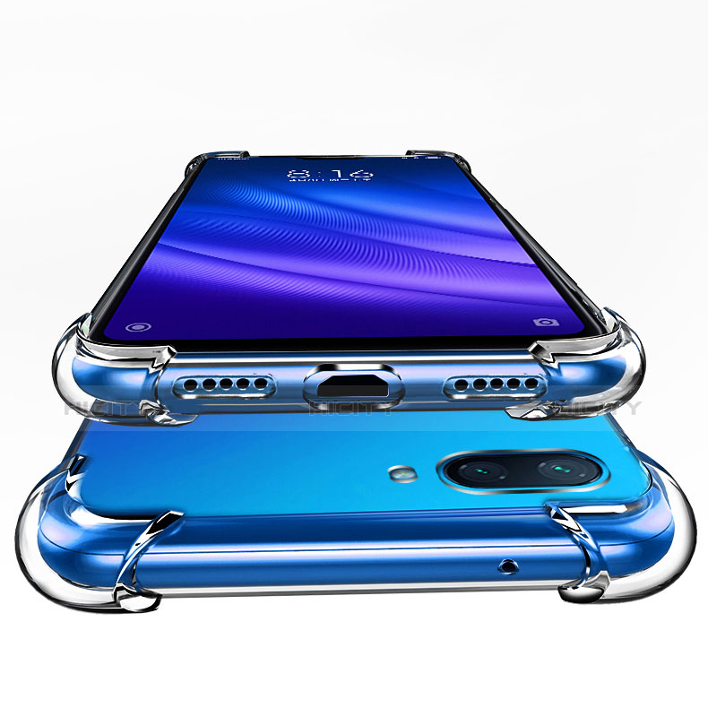 Silikon Schutzhülle Ultra Dünn Tasche Durchsichtig Transparent T02 für Xiaomi Mi 8 Lite Klar