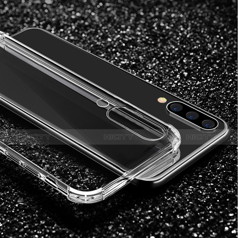 Silikon Schutzhülle Ultra Dünn Tasche Durchsichtig Transparent T02 für Xiaomi Mi 9 Klar