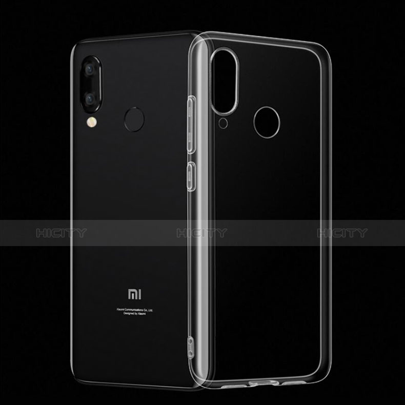 Silikon Schutzhülle Ultra Dünn Tasche Durchsichtig Transparent T02 für Xiaomi Mi Play 4G Klar