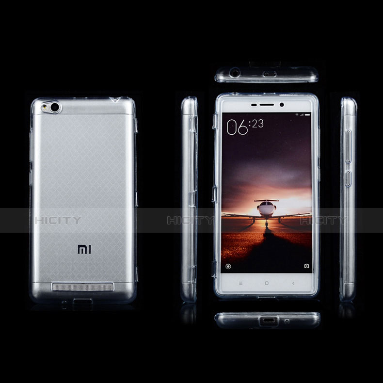 Silikon Schutzhülle Ultra Dünn Tasche Durchsichtig Transparent T02 für Xiaomi Redmi 3 Klar