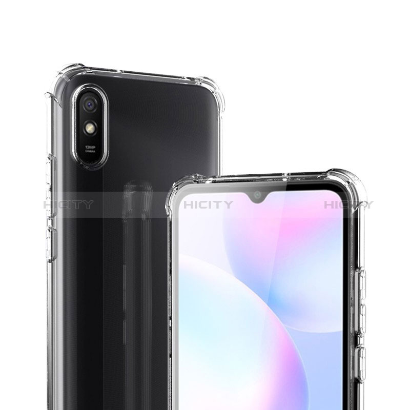 Silikon Schutzhülle Ultra Dünn Tasche Durchsichtig Transparent T02 für Xiaomi Redmi 9AT Klar