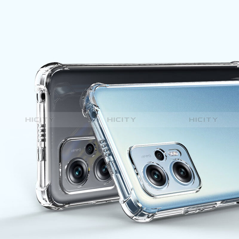 Silikon Schutzhülle Ultra Dünn Tasche Durchsichtig Transparent T02 für Xiaomi Redmi Note 11T Pro 5G Klar