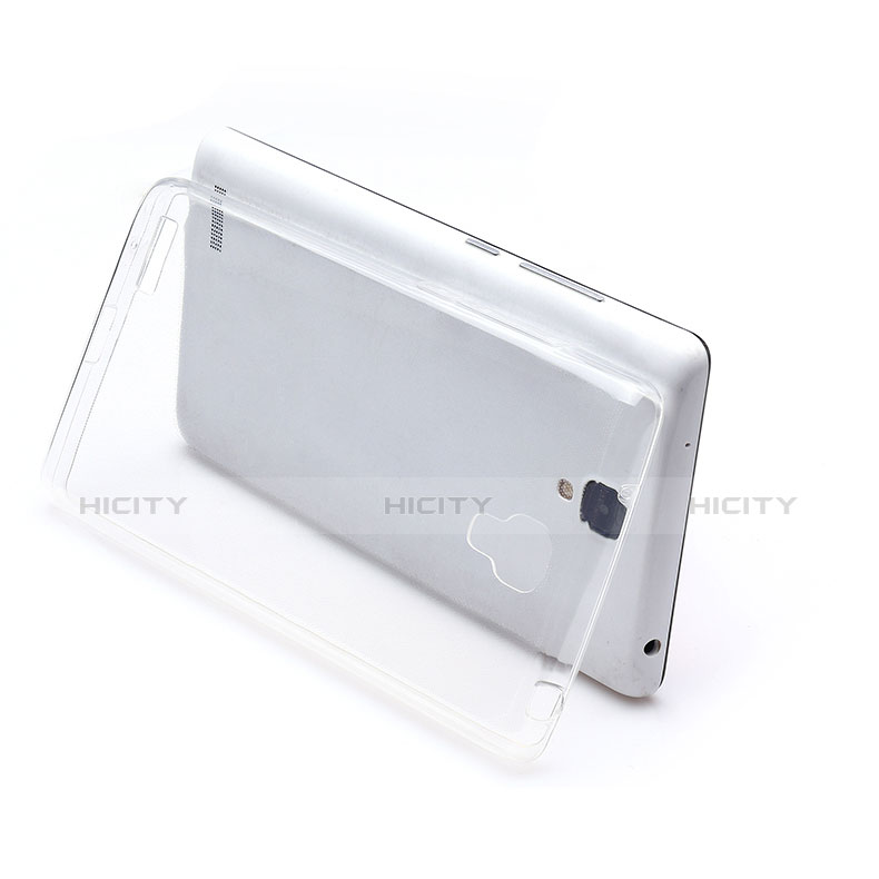 Silikon Schutzhülle Ultra Dünn Tasche Durchsichtig Transparent T02 für Xiaomi Redmi Note Klar