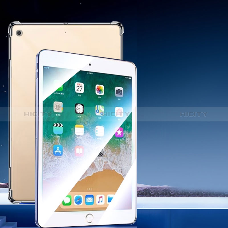 Silikon Schutzhülle Ultra Dünn Tasche Durchsichtig Transparent T03 für Apple iPad Air 2 Klar