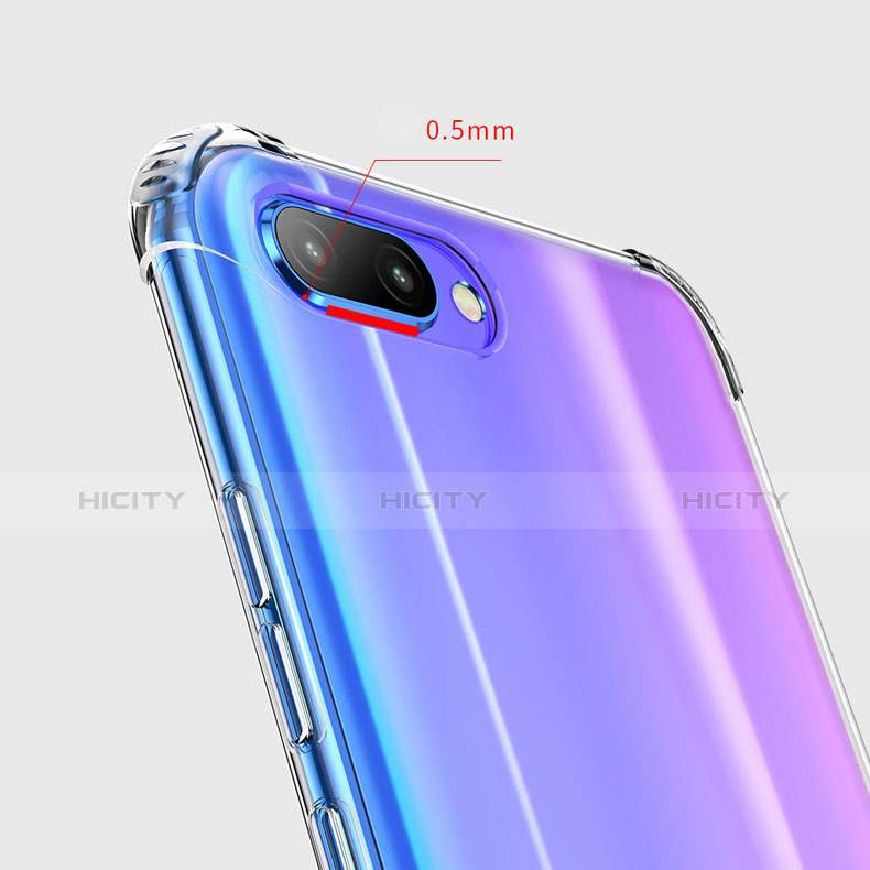 Silikon Schutzhülle Ultra Dünn Tasche Durchsichtig Transparent T03 für Huawei Honor 10 Klar