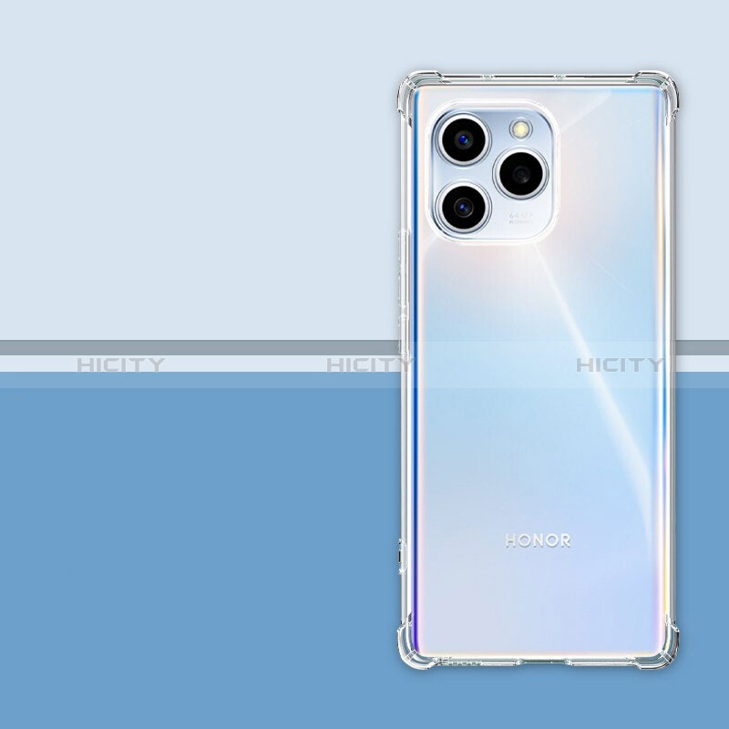 Silikon Schutzhülle Ultra Dünn Tasche Durchsichtig Transparent T03 für Huawei Honor 60 SE 5G Klar groß