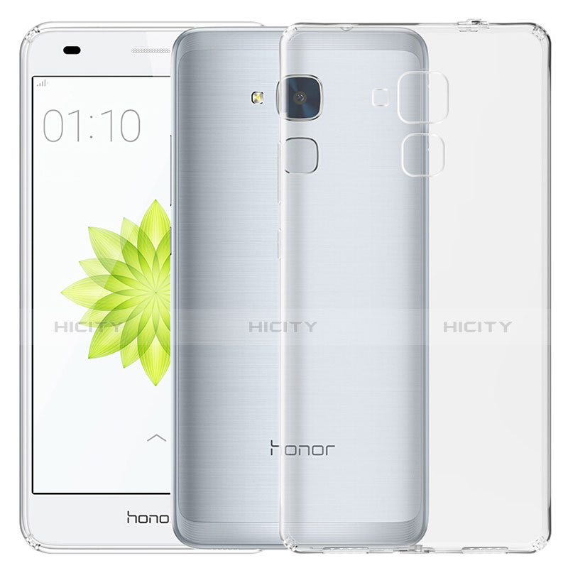 Silikon Schutzhülle Ultra Dünn Tasche Durchsichtig Transparent T03 für Huawei Honor 7 Lite Klar Plus