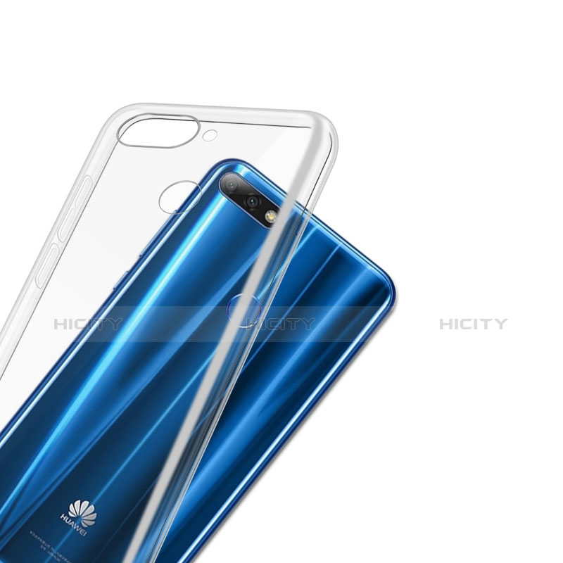 Silikon Schutzhülle Ultra Dünn Tasche Durchsichtig Transparent T03 für Huawei Honor 7C Klar Plus