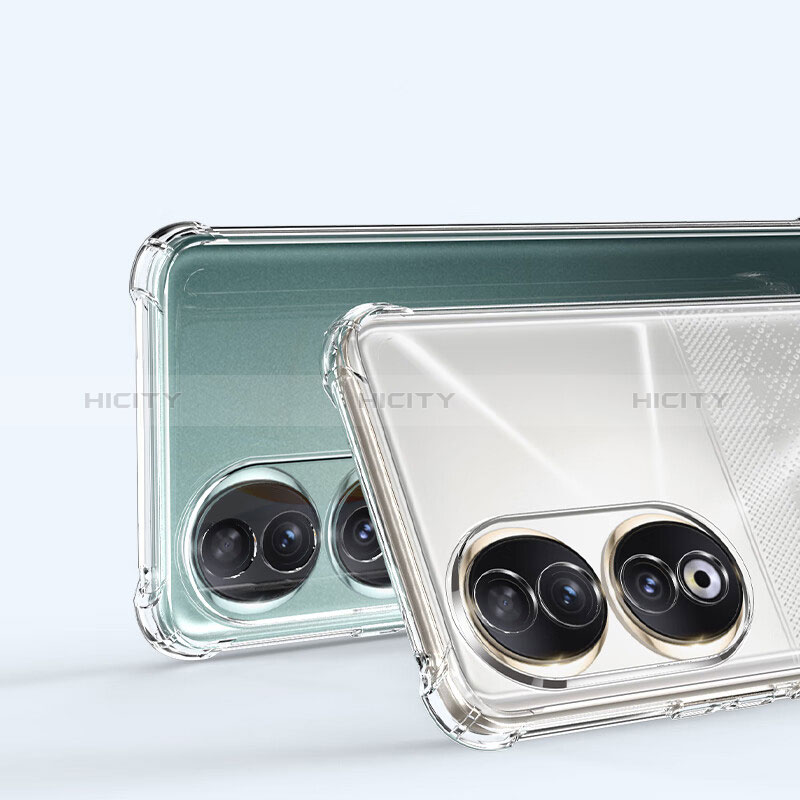 Silikon Schutzhülle Ultra Dünn Tasche Durchsichtig Transparent T03 für Huawei Honor 90 5G Klar