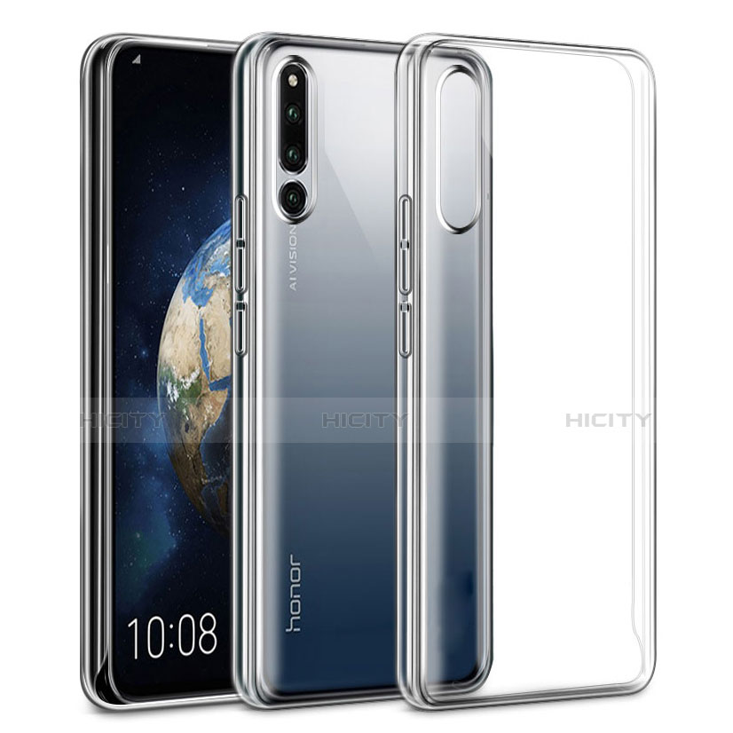 Silikon Schutzhülle Ultra Dünn Tasche Durchsichtig Transparent T03 für Huawei Honor Magic 2 Klar