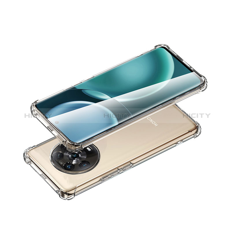 Silikon Schutzhülle Ultra Dünn Tasche Durchsichtig Transparent T03 für Huawei Honor Magic4 5G Klar