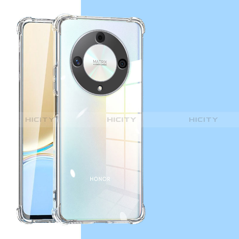 Silikon Schutzhülle Ultra Dünn Tasche Durchsichtig Transparent T03 für Huawei Honor Magic6 Lite 5G Klar