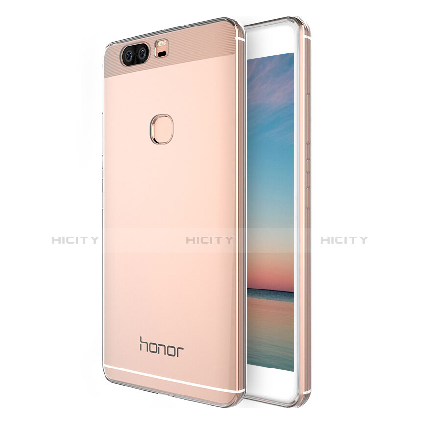Silikon Schutzhülle Ultra Dünn Tasche Durchsichtig Transparent T03 für Huawei Honor V8 Klar