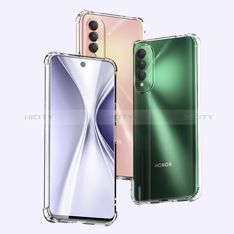 Silikon Schutzhülle Ultra Dünn Tasche Durchsichtig Transparent T03 für Huawei Nova 10z Klar