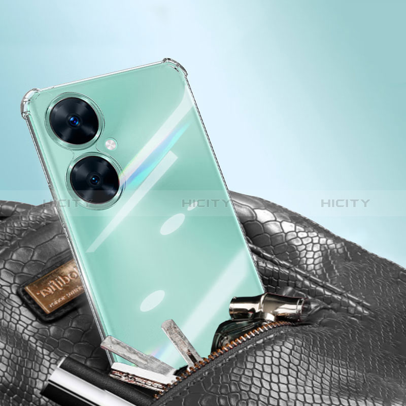 Silikon Schutzhülle Ultra Dünn Tasche Durchsichtig Transparent T03 für Huawei Nova 11i Klar