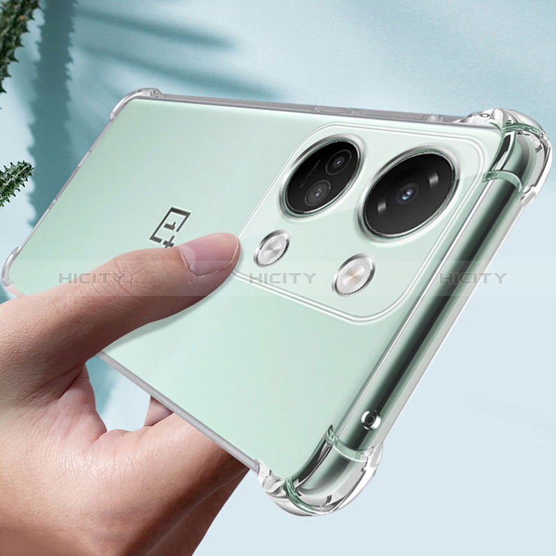 Silikon Schutzhülle Ultra Dünn Tasche Durchsichtig Transparent T03 für OnePlus Ace 2V 5G Klar