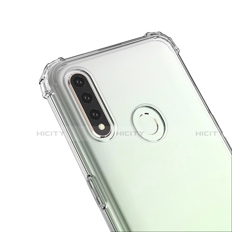 Silikon Schutzhülle Ultra Dünn Tasche Durchsichtig Transparent T03 für Oppo A8 Klar