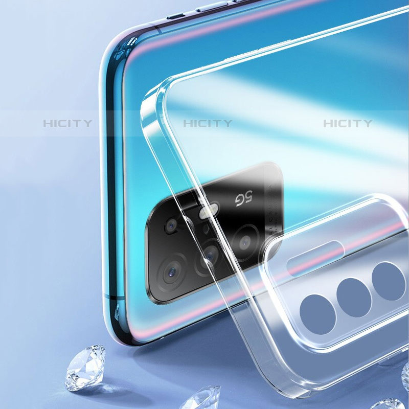 Silikon Schutzhülle Ultra Dünn Tasche Durchsichtig Transparent T03 für Oppo A94 5G Klar