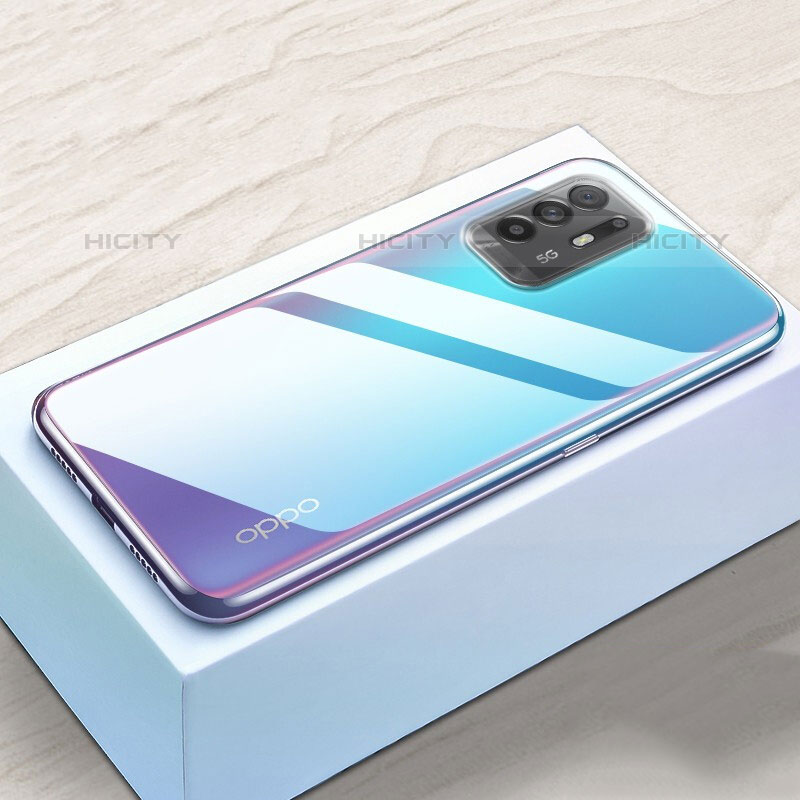 Silikon Schutzhülle Ultra Dünn Tasche Durchsichtig Transparent T03 für Oppo F19 Pro+ Plus 5G Klar