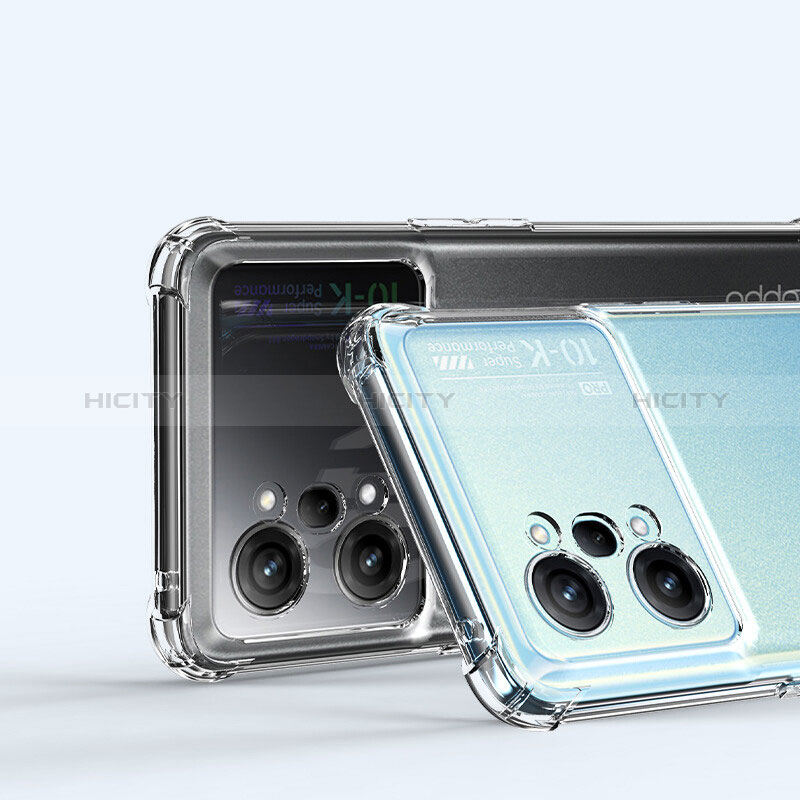 Silikon Schutzhülle Ultra Dünn Tasche Durchsichtig Transparent T03 für Oppo K10 Pro 5G Klar