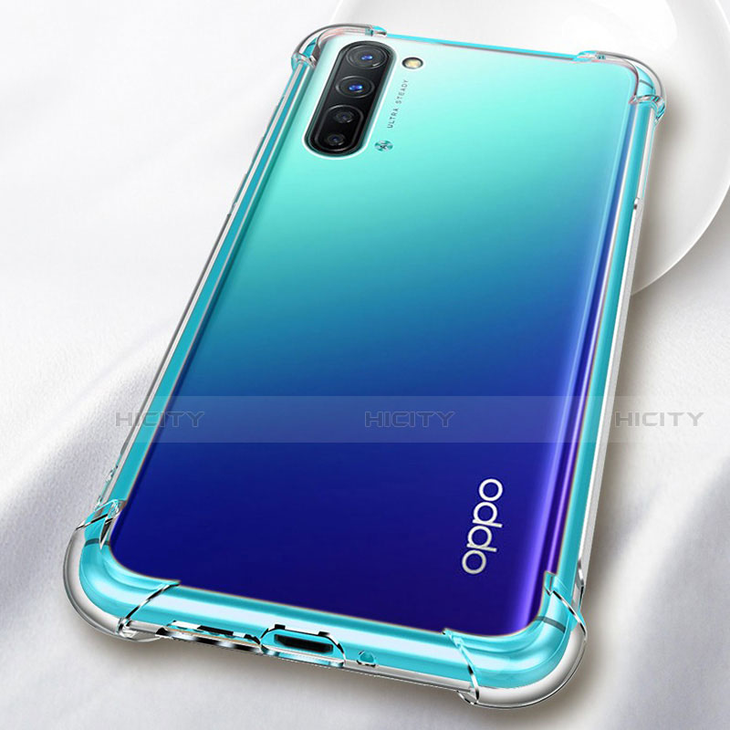 Silikon Schutzhülle Ultra Dünn Tasche Durchsichtig Transparent T03 für Oppo K7 5G Klar