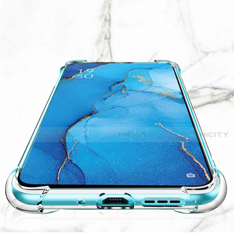 Silikon Schutzhülle Ultra Dünn Tasche Durchsichtig Transparent T03 für Oppo K7 5G Klar