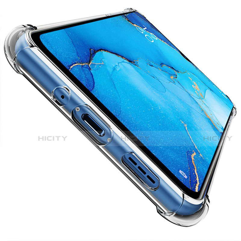 Silikon Schutzhülle Ultra Dünn Tasche Durchsichtig Transparent T03 für Oppo K7 5G Klar