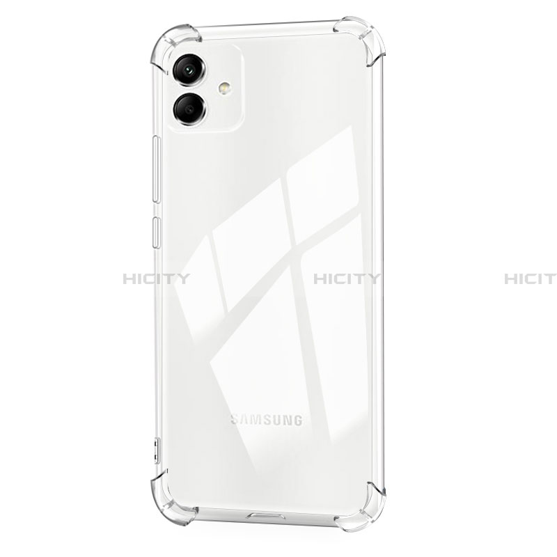 Silikon Schutzhülle Ultra Dünn Tasche Durchsichtig Transparent T03 für Samsung Galaxy A05 Klar