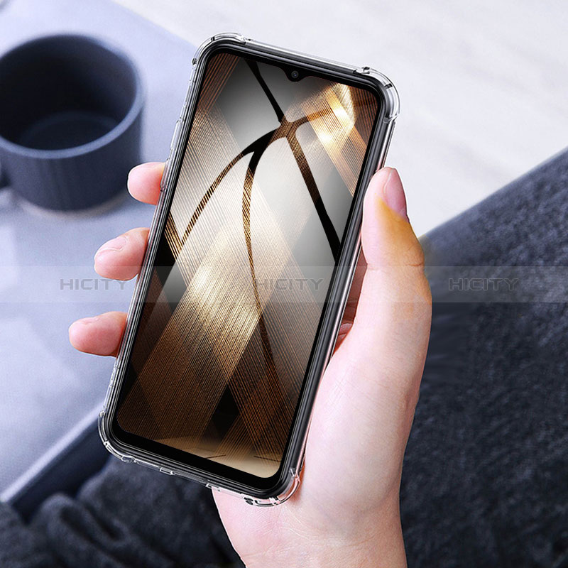 Silikon Schutzhülle Ultra Dünn Tasche Durchsichtig Transparent T03 für Samsung Galaxy A22s 5G Klar