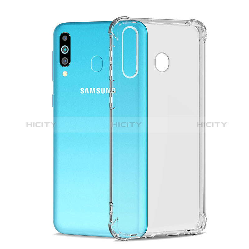 Silikon Schutzhülle Ultra Dünn Tasche Durchsichtig Transparent T03 für Samsung Galaxy A40s Klar