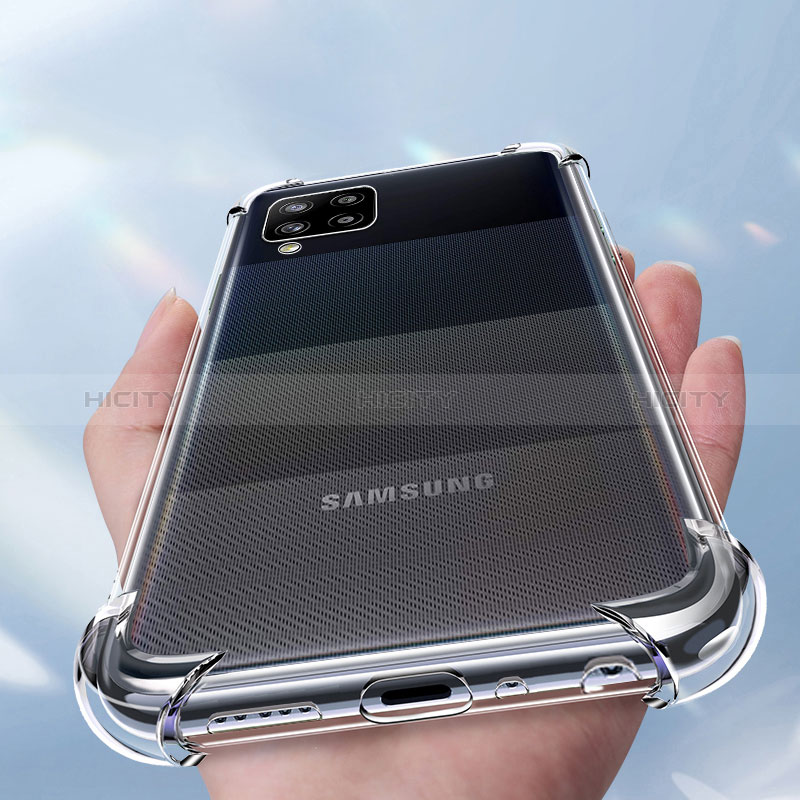 Silikon Schutzhülle Ultra Dünn Tasche Durchsichtig Transparent T03 für Samsung Galaxy A42 5G Klar